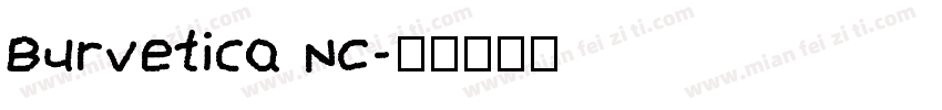 Burvetica NC字体转换